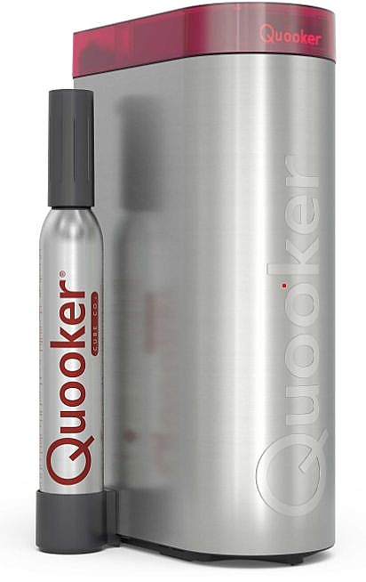 Quooker Cube Nordic single tap square RVS met Pro3 reservoir